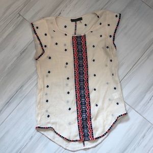 THML Embroidered top, size XS